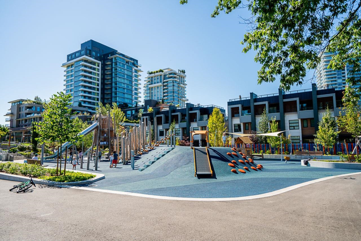 Aerial View of 103 2035 Glenaire Drive, North Vancouver, BC