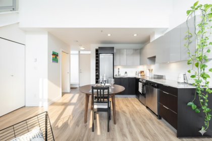 Dining Area Photo of 310 429 W 2nd Avenue, Vancouver, BC