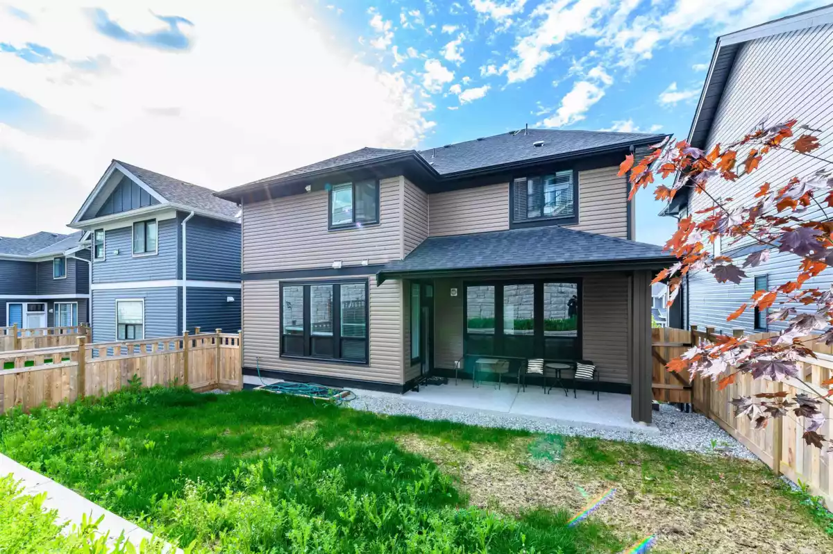 Aerial View of 3565 Sheffield Avenue, Coquitlam, BC