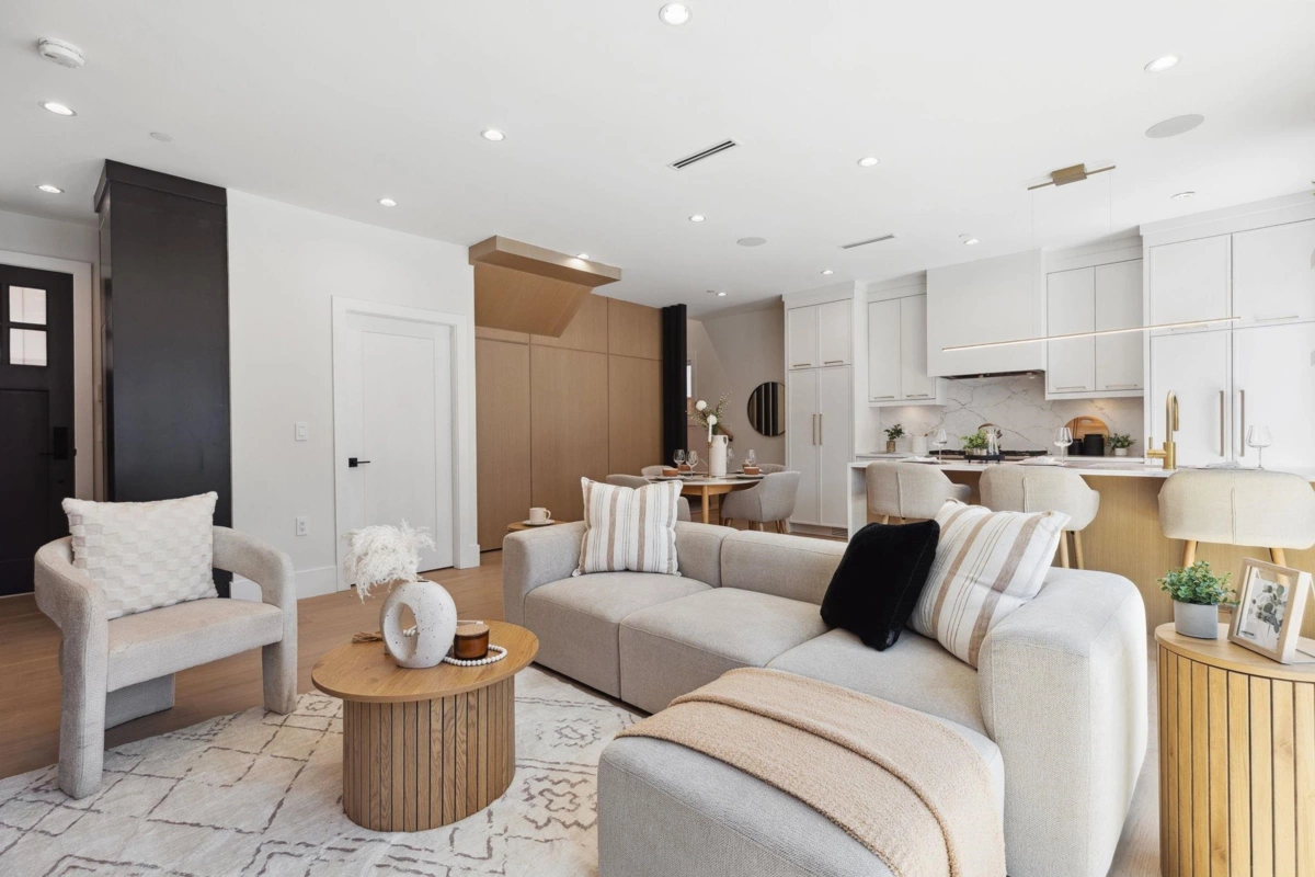 Kitchen Island Photo of #2 2244 E 11th Avenue, Vancouver, BC