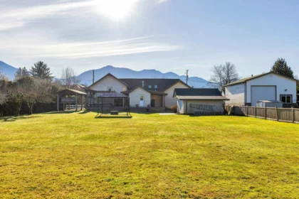 Aerial View of 45757 Britton Avenue, Chilliwack, BC