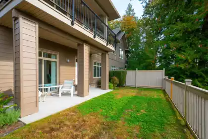 Aerial View of 119 3450 David Avenue, Coquitlam, BC