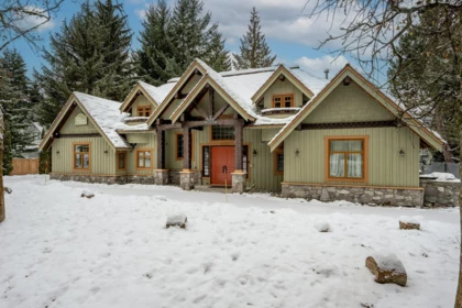 Aerial View of 3012 Alpine Crescent, Whistler, BC