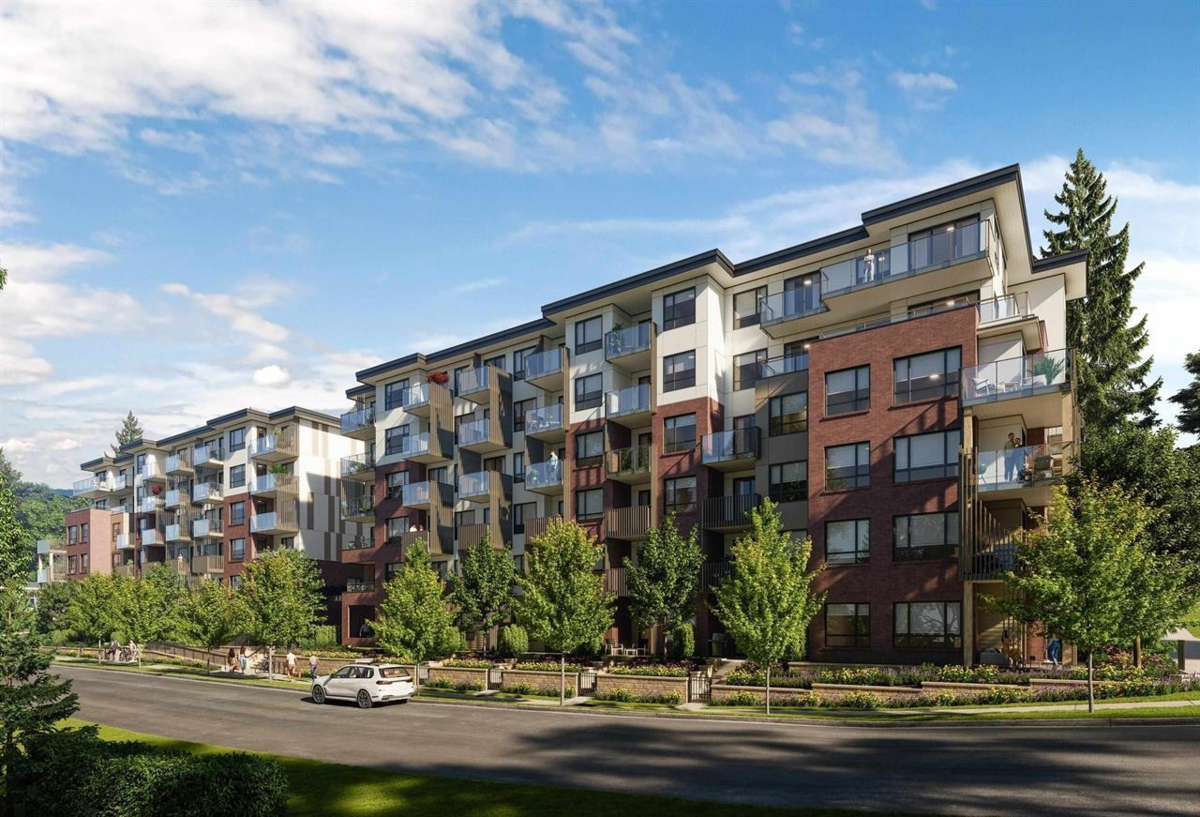 Exterior Rear Photo of 102 636 Tyndall Street, Coquitlam, BC