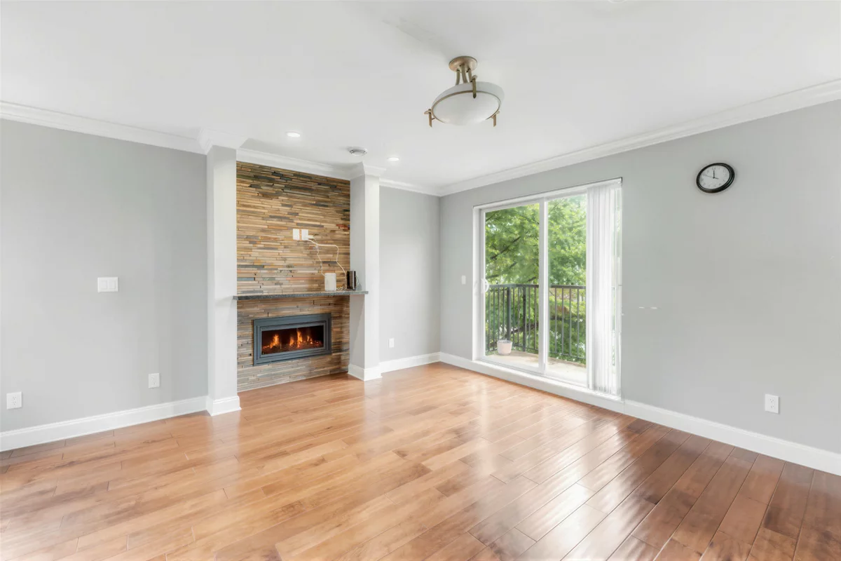Living Room Photo of 3 7840 Garden City Road, Richmond, BC