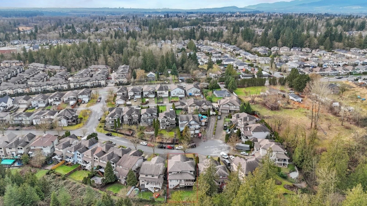 Aerial View of 11378 240a Street, Maple Ridge, BC