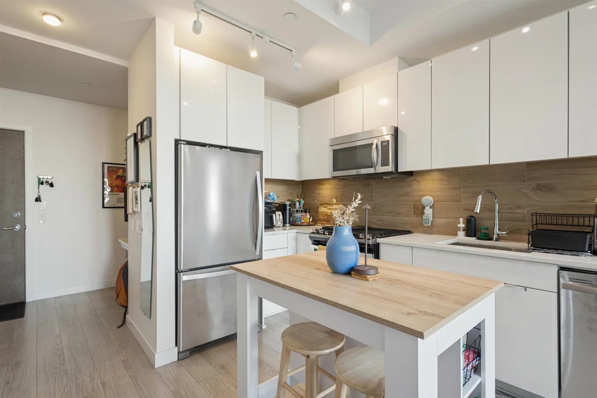 Living Room Photo of 208 200 Nelson's Crescent, New Westminster, BC