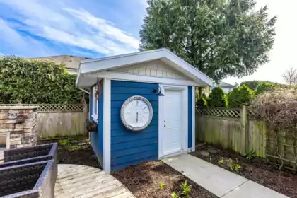 Aerial View of 5148 Bentley Lane, Delta, BC