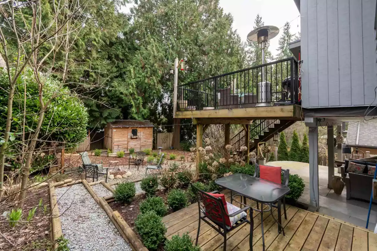Backyard Photo of 3642 Sykes Road, North Vancouver, BC
