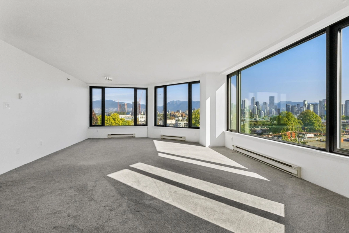 Living Room Photo of 609 2201 Pine Street, Vancouver, BC