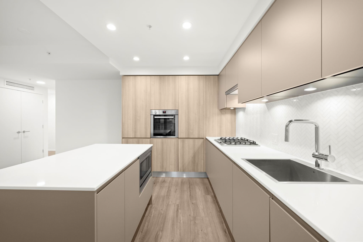 Kitchen Island Photo of 1310 3833 Evergreen Place, Burnaby, BC