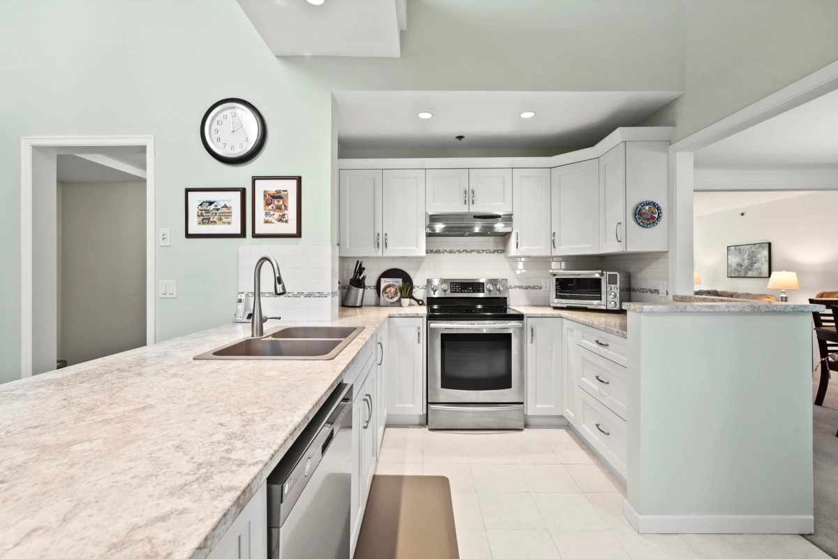 Kitchen Island Photo of 401 1154 Westwood Street, Coquitlam, BC