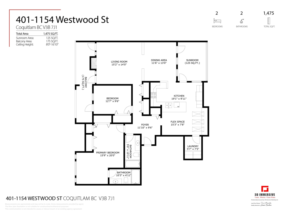 Outdoor Kitchen Photo of 401 1154 Westwood Street, Coquitlam, BC