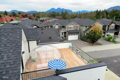 Aerial View of 23962 120b Avenue, Maple Ridge, BC