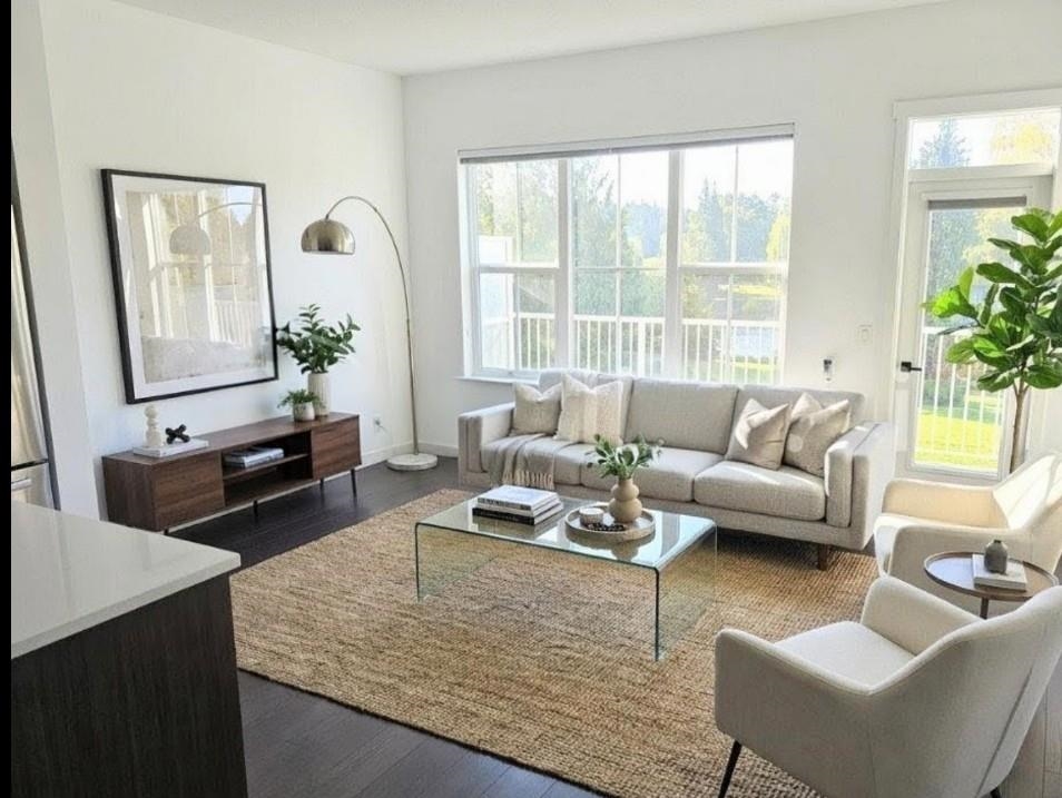 Living Room Photo of 59 5550 Admiral Way, Delta, BC