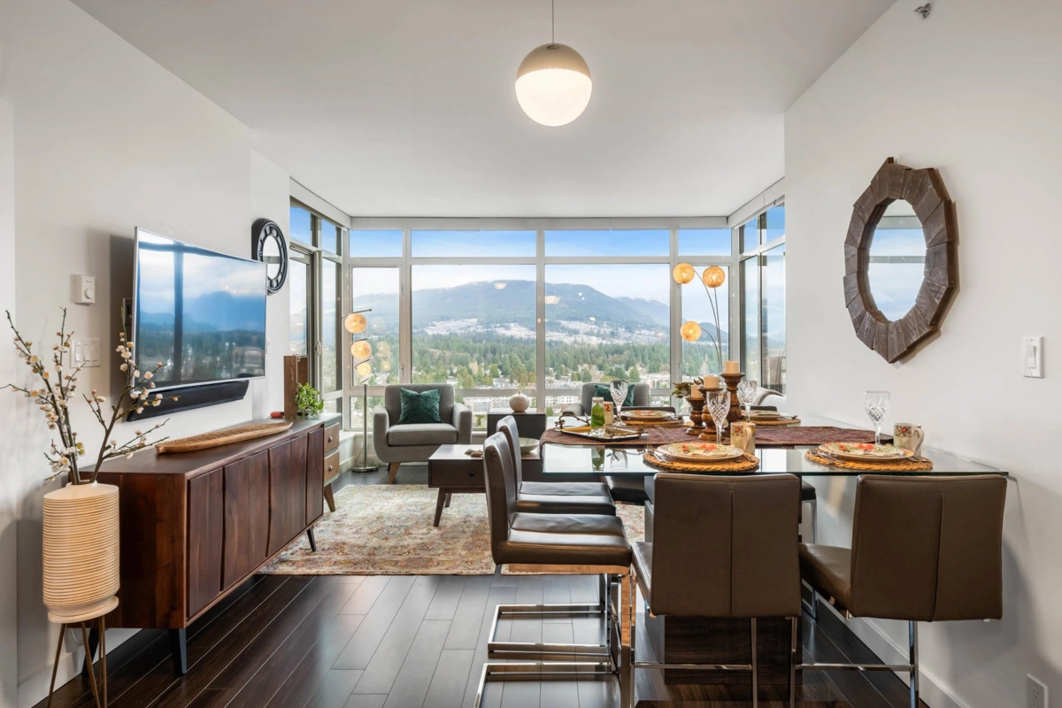 Living Room Photo of 2504 2789 Shaughnessy Street, Port Coquitlam, BC