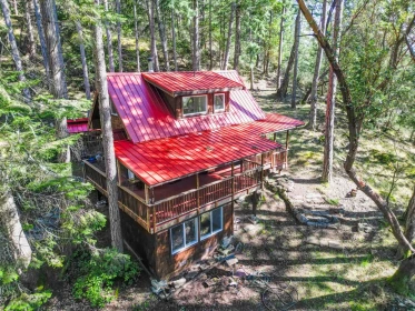 Exterior Rear Photo of 9868 Castle Road, Pender Island, BC