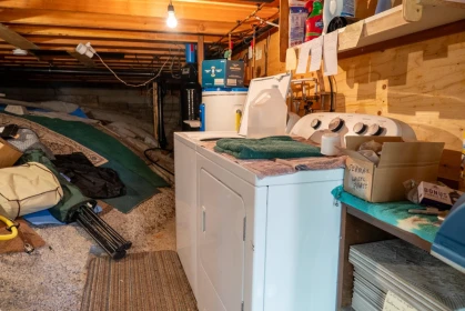 Garage Interior Photo of 9868 Castle Road, Pender Island, BC