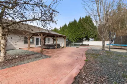 Aerial View of 5782 Jinkerson Road, Chilliwack, BC