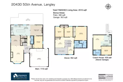 Aerial View of 20430 50 Avenue, Langley, BC