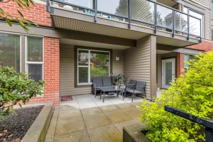 Outdoor Patio Photo of 109 33539 Holland Avenue, Abbotsford, BC