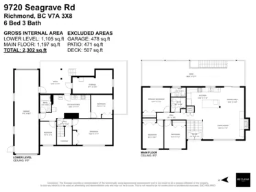 Playground / Recreational Area Near 9720 Seagrave Road, Richmond, BC