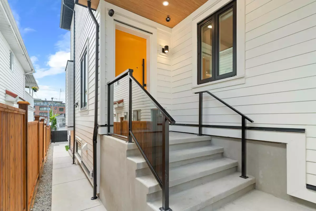 Exterior Rear Photo of 2 4257 Beatrice Street, Vancouver, BC
