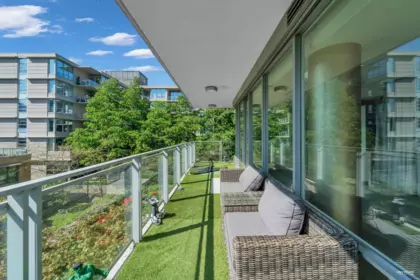 Outdoor Patio Photo of 302 5838 Berton Avenue, Vancouver, BC