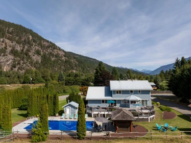 Exterior Rear Photo of 7569 Oberson Road, Pemberton, BC