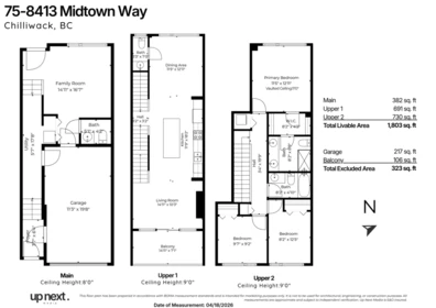 Kitchen Island Photo of 75 8413 Midtown Way, Chilliwack, BC
