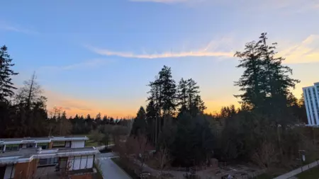 Outdoor Deck Photo of 611 3462 Ross Drive, Vancouver, BC