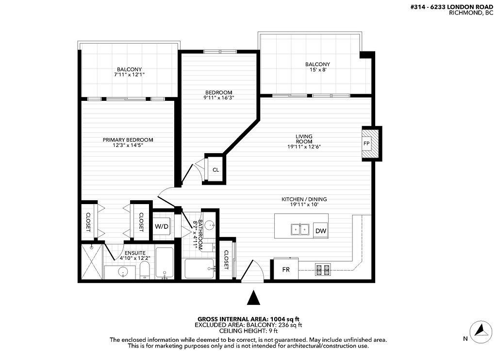 Family Room Photo of 314 6233 London Road, Richmond, BC