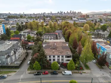 Outdoor Deck Photo of 204 725 Commercial Drive, Vancouver, BC