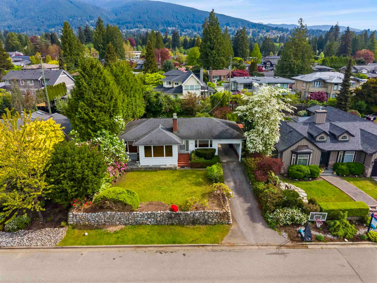 Exterior Rear Photo of 2762 Newmarket Drive, North Vancouver, BC