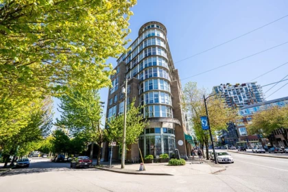 Aerial View of 504 288 E 8th Avenue, Vancouver, BC
