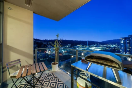 Outdoor Patio Photo of 1902 301 Capilano Road, Port Moody, BC