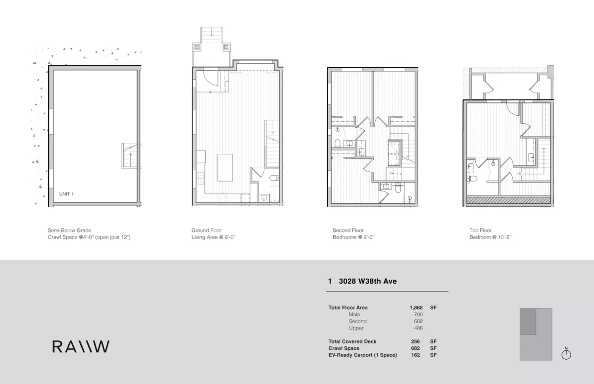 Exterior Rear Photo of 1 3028 W 38th Avenue, Vancouver, BC