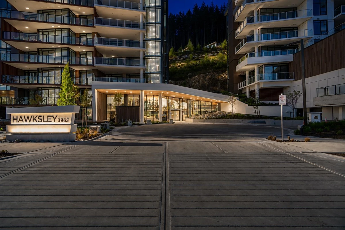 Exterior Rear Photo of 803 3963 Uplands Way, West Vancouver, BC