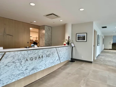 Aerial View of 1008 198 Aquarius Mews, Vancouver, BC
