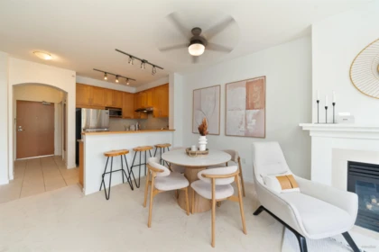 Breakfast Nook Photo of 404 4883 Maclure Mews, Vancouver, BC