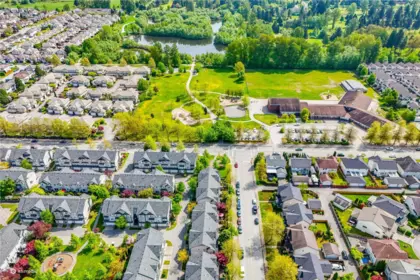 Aerial View of 62 1055 Riverwood Gate, Port Coquitlam, BC