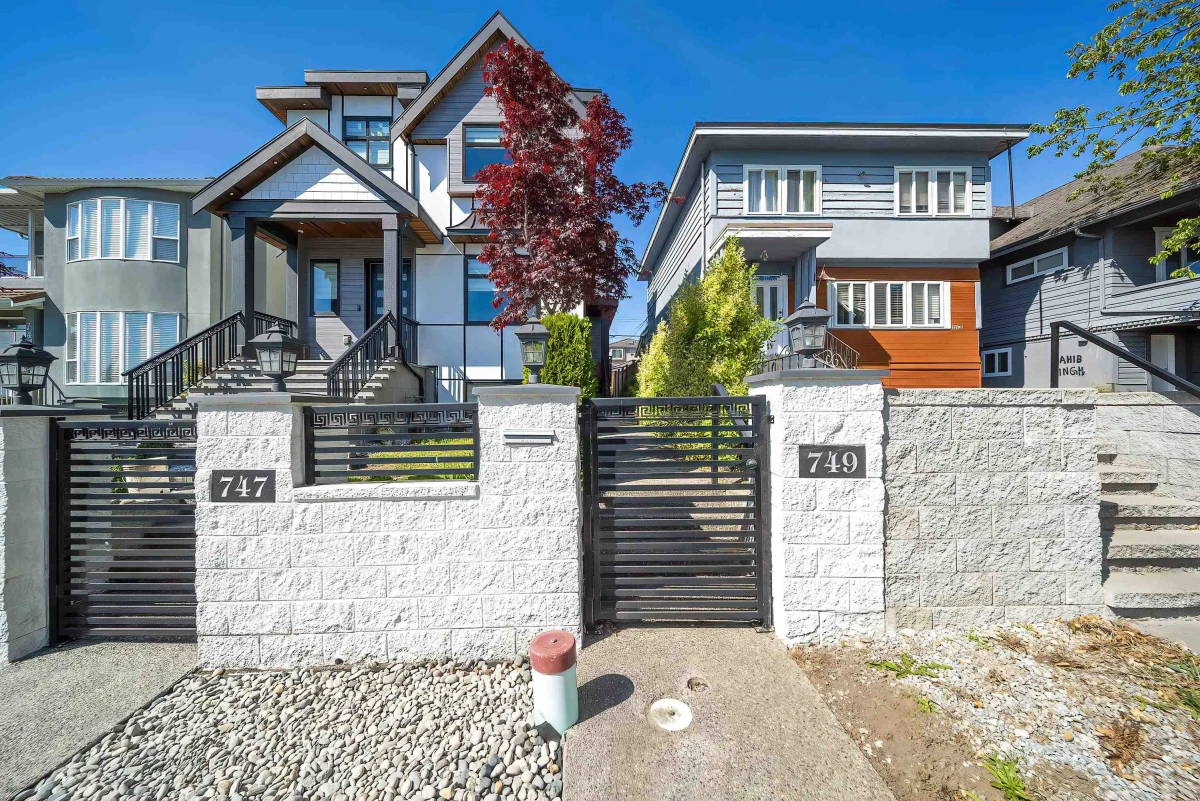 Exterior Rear Photo of 749 E 60th Avenue, Vancouver, BC
