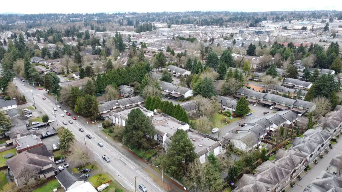 Exterior Rear Photo of 202 7473 140 Street, Surrey, BC