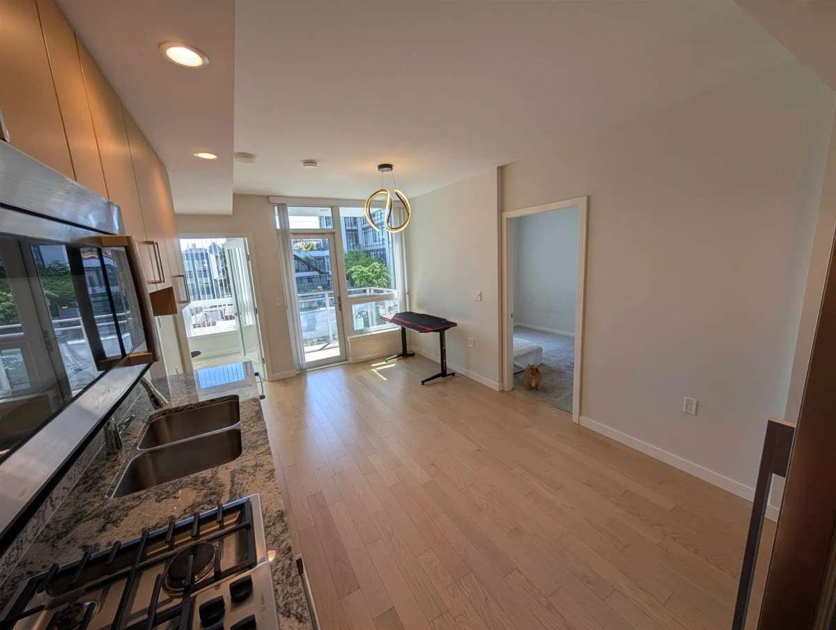Living Room Photo of 411 1708 Ontario Street, Vancouver, BC