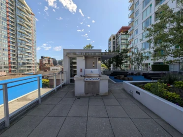 Aerial View of 411 1708 Ontario Street, Vancouver, BC