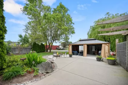 Aerial View of 4922 215 Street, Langley, BC