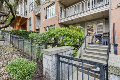 Outdoor Deck Photo of 107 159 W 22nd Street, North Vancouver, BC