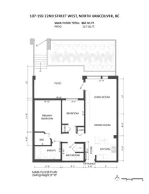 Street View Photo of 107 159 W 22nd Street, North Vancouver, BC