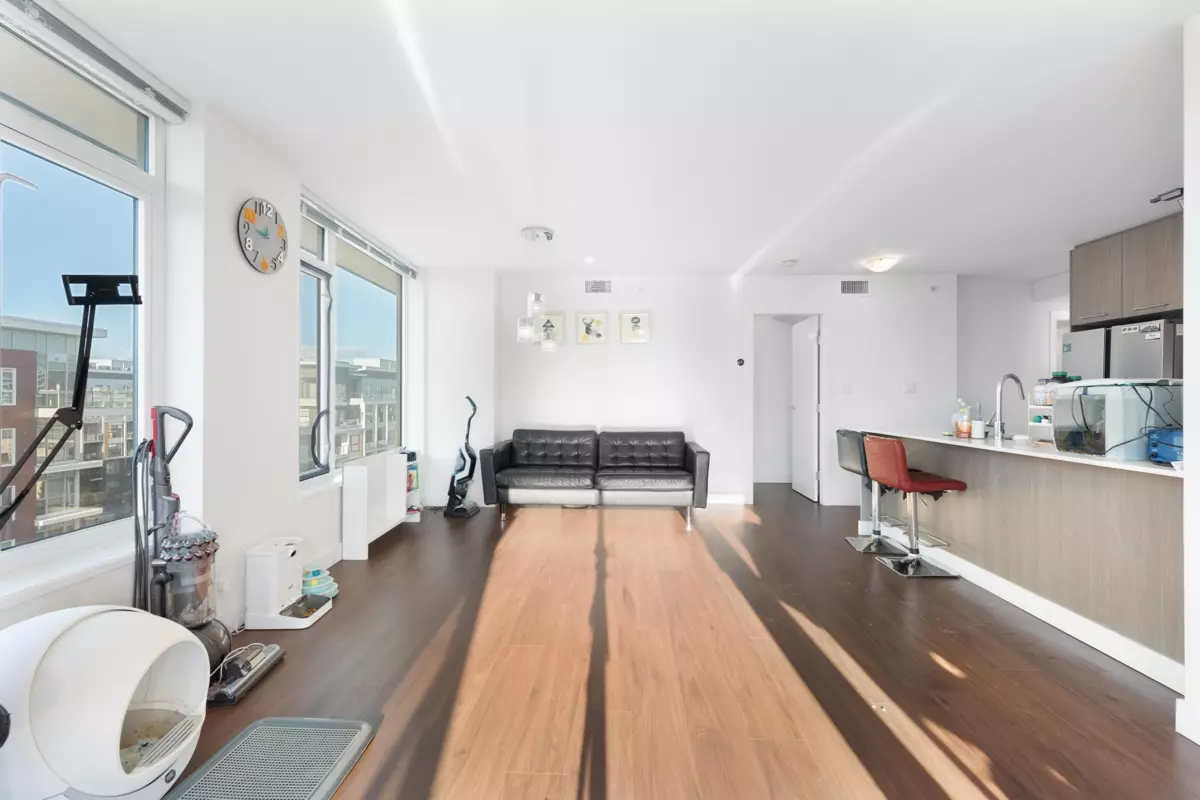 Living Room Photo of 802 7708 Alderbridge Way, Richmond, BC