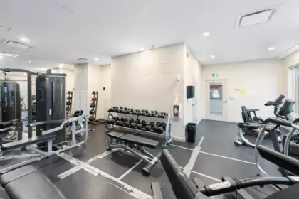Basement Recreation Room Photo of 802 7708 Alderbridge Way, Richmond, BC